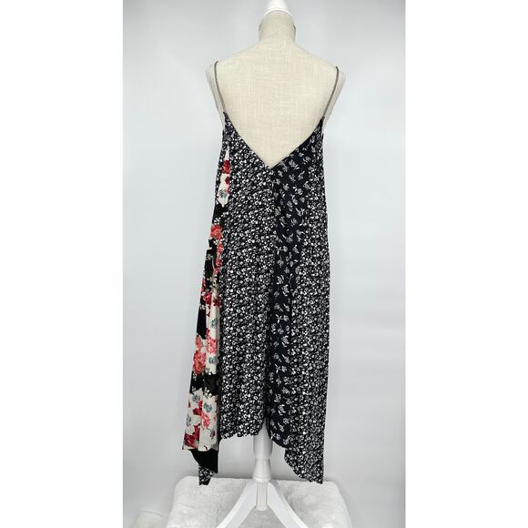 Rag & Bone Londar Midi Dress in‎ Black Floral XS - Picture 6 of 11